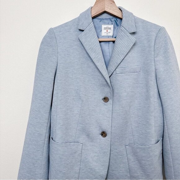 Gap Womens 6 Academy Stripe Stretch Ponte Blazer - Picture 8 of 15